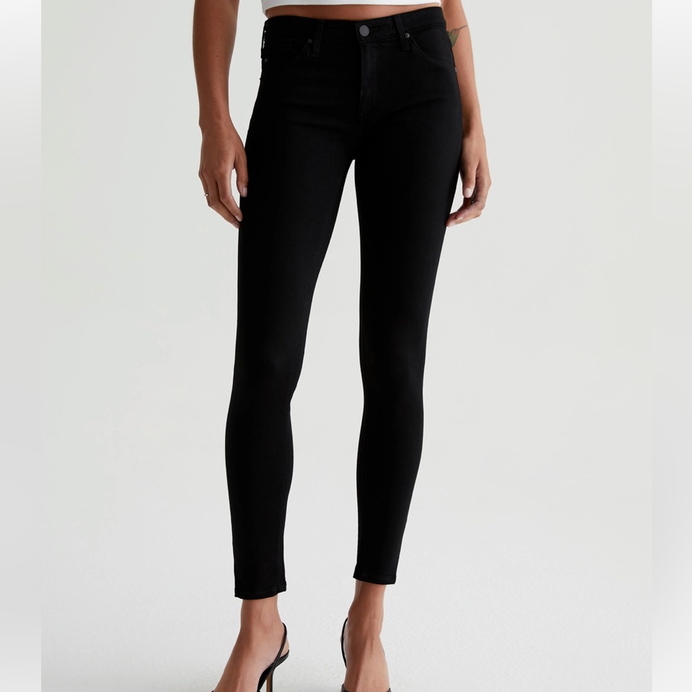 Ag the legging super skinny black jeans